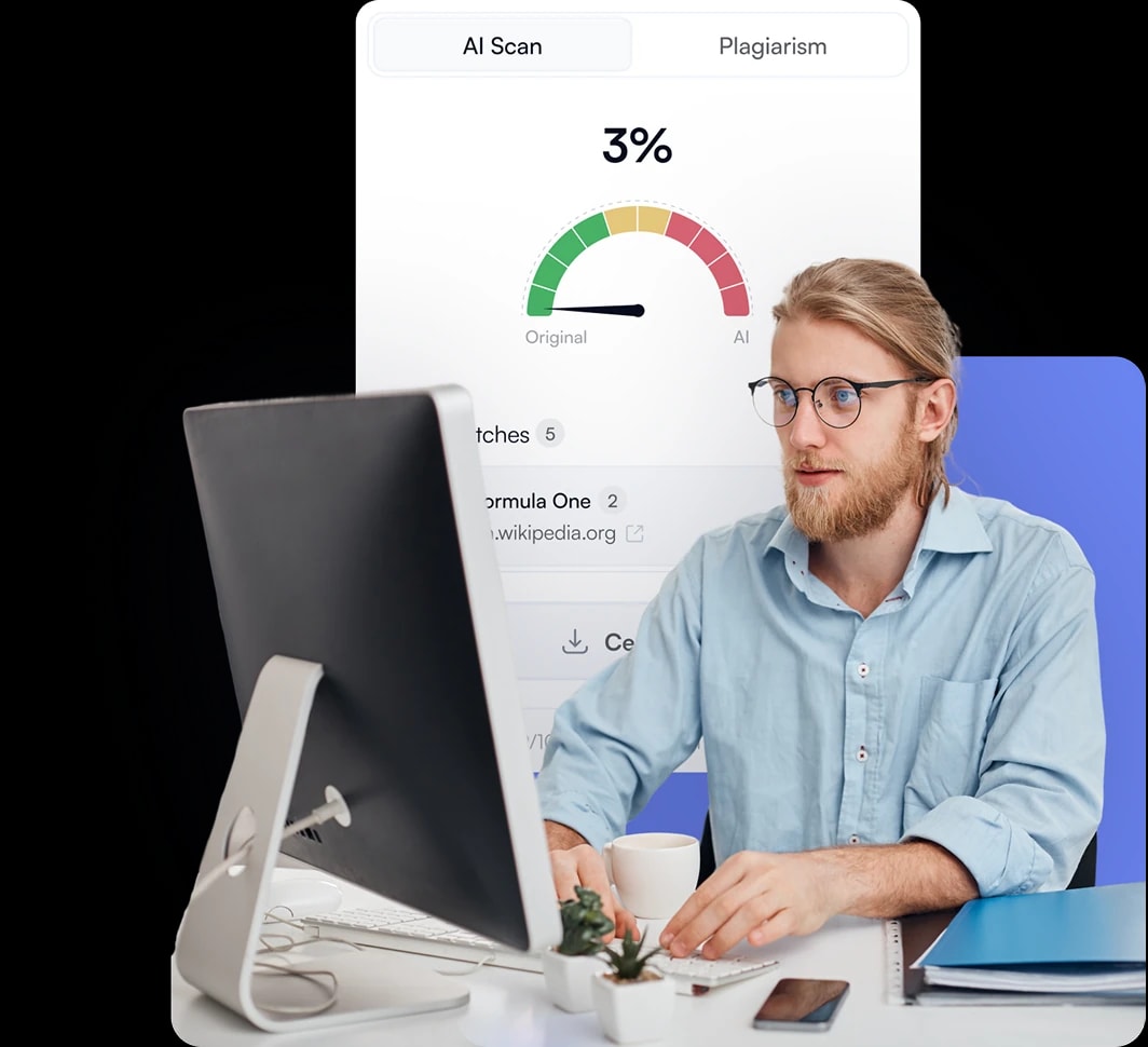 AI detector for ML engineers — product illustration